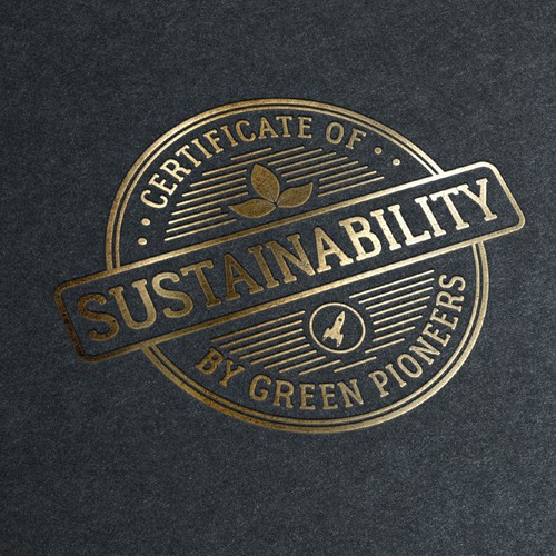 Certificate of Sustainability Seal/Stamp