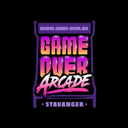 Logo for a new chain of Arcades