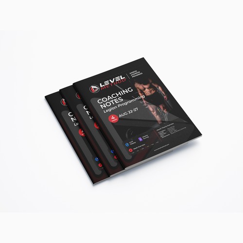 Fitness booklet design