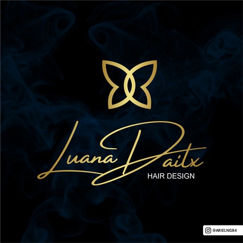 Logo Design Luana Daitx Hair Design