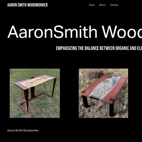 Optimisation of Aaron Smith Woodworker