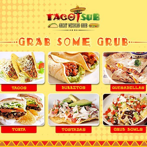 TacoSub needs a new postcard, flyer or print