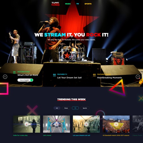 Web Design for a Cool Video Streaming Site