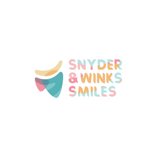 snyder & winks smiles logo concept