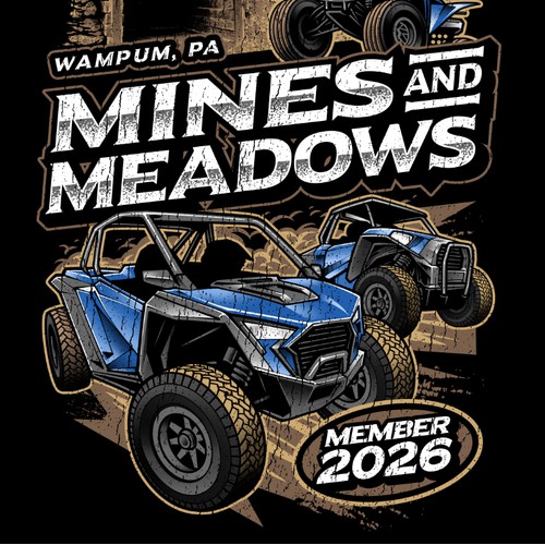 Mines & Meadows 2026 T-shirt Design