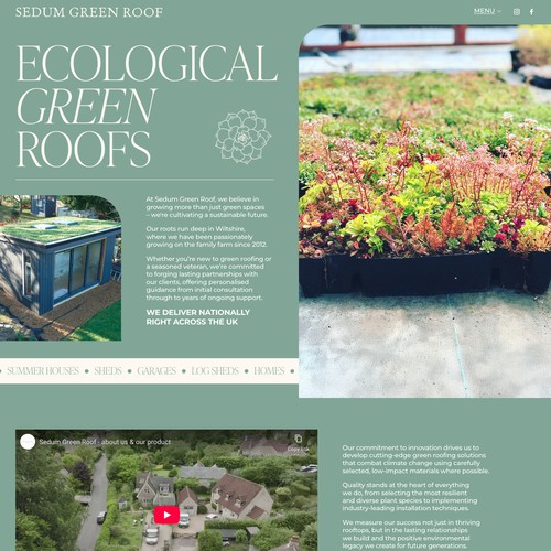 Sedum Green Roof