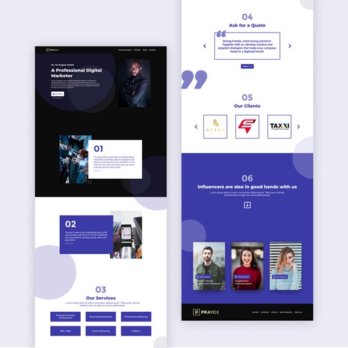 Re-Design Agency Page