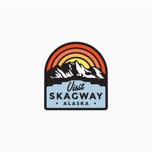 Skagway Alaska Tourisim department logo