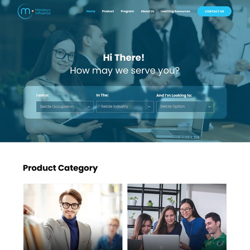 Web Design for Training and Consulting Company's
