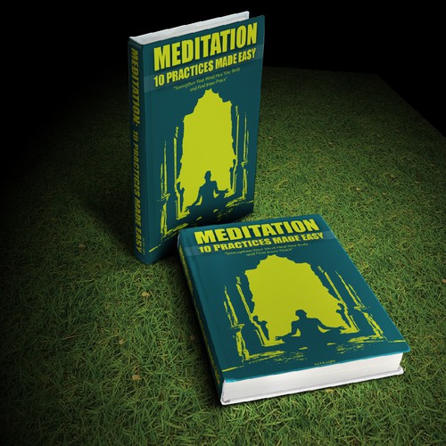 Help me design a cover for a meditation book and ebook.
