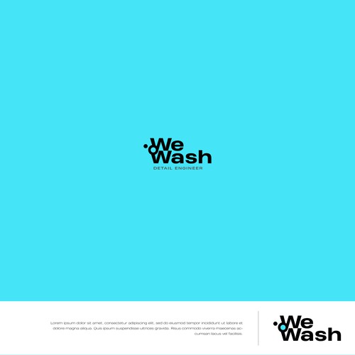 Car Wash Company Logo Concept 