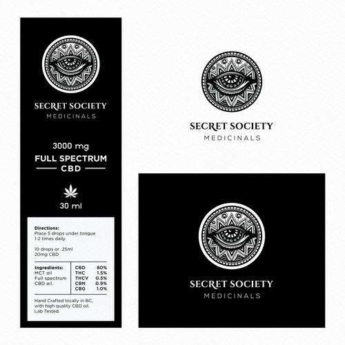 Secret Society Logo & Product Package