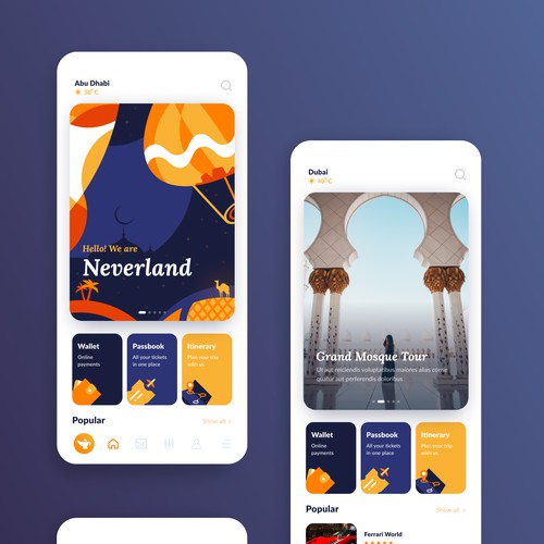 Travel app