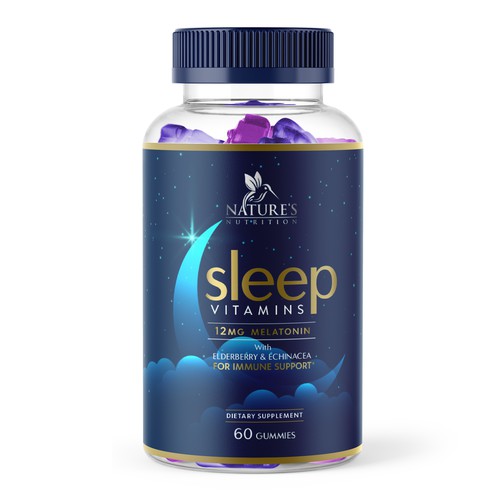 Sleep Vitamins label