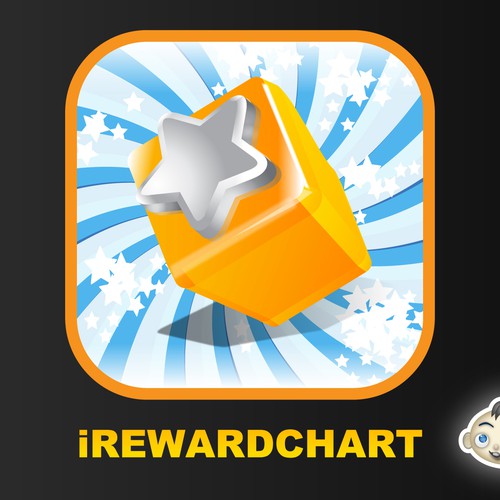 Design our very first iPhone app (iRewardChart) logo.