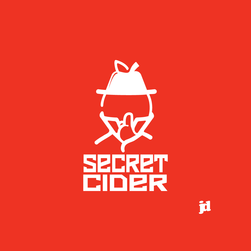 A Modern Hard Cider Logo, Shhhh...It's a secret
