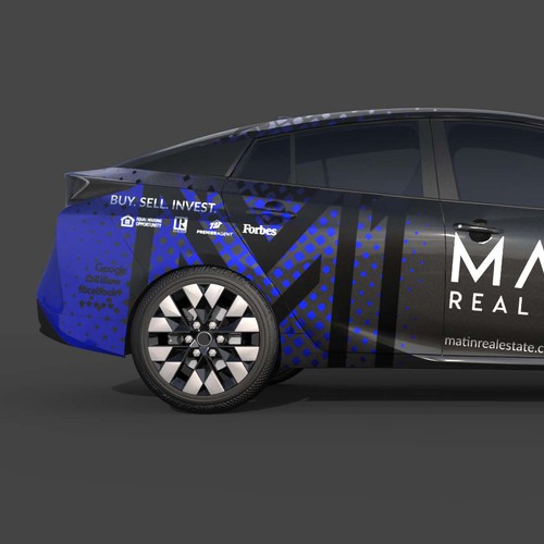 Car wrap - Real estate company