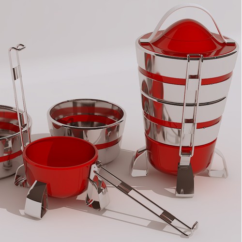 LunchRocket tiffin