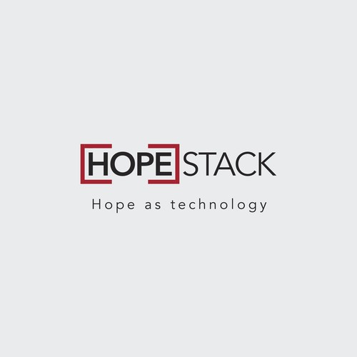Diseño de logo para la marca HOPE STACK