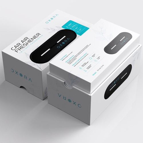 Modern packaging design for OXORA Car Air Freshener