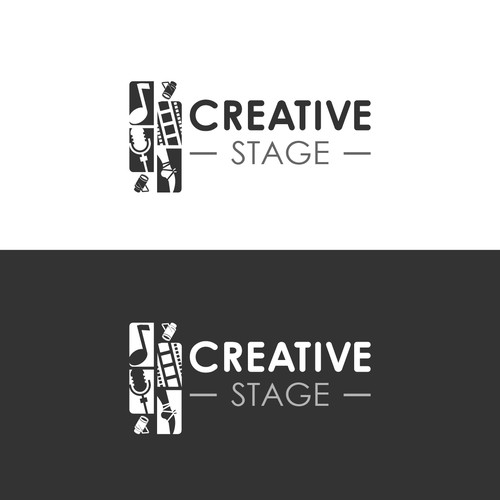 Theatric Stage Logo Design