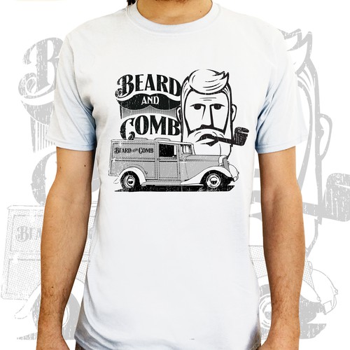 beard n comb old van