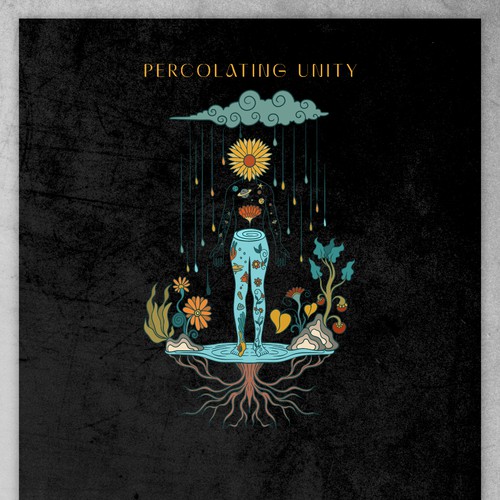 Percolating Unity : A Visual Meditation on Growth and Connection