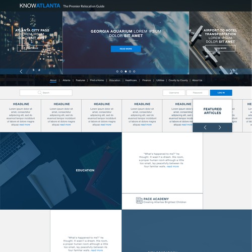 New Site Design - Magazine/Blog - Award Quickly - Fast $ for Best Design!