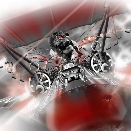 red baron illustration