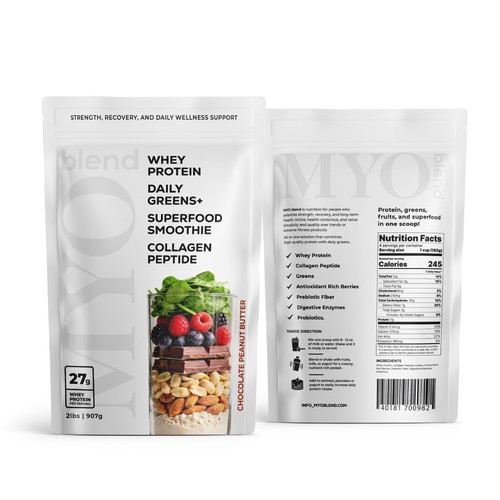 Packaging Design for Healthy Nutrition