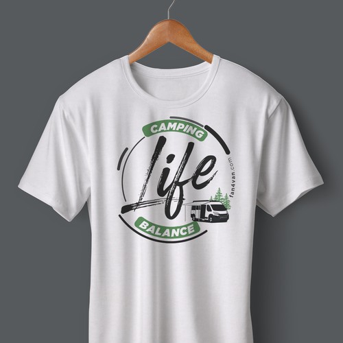 Camping t shirt