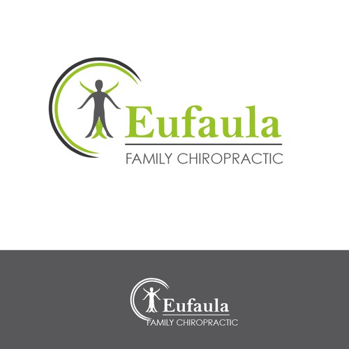 create an inspiring logo for small town chiropractic clinic