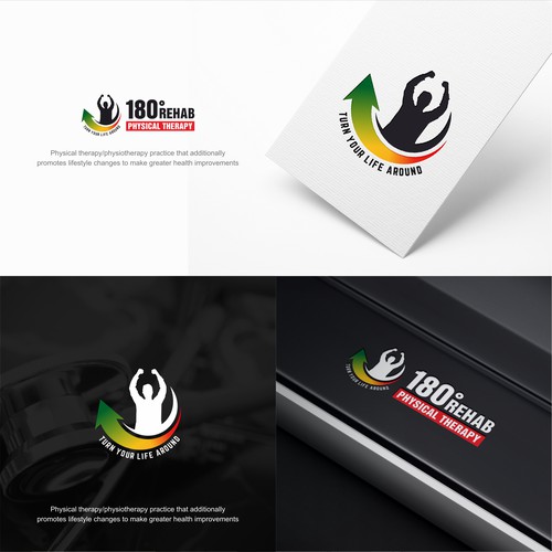 180 degree REHAB - LOGO DESIGN