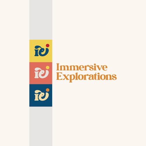 Immersive Exp logo concept