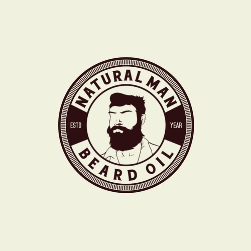 Fuse the Classical American man with the Modern bearded man for Natural man beard oil.  