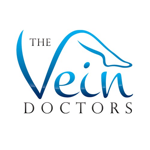 Create an inviting, soothing image/logo for patients who want their varicose veins treated