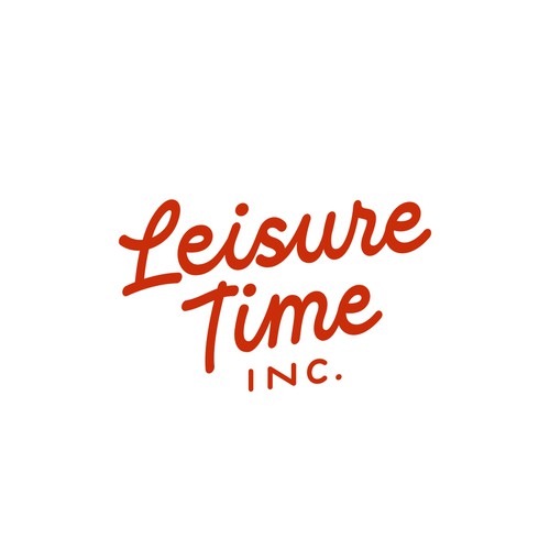 Leisure Time Lettering