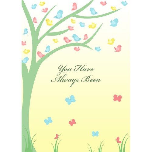 Greeting card design 