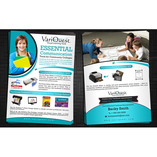 postcard or flyer for Varitronics, LLC