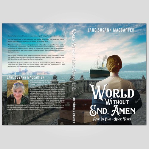 Book cover concept World Without End, Amen by Jane Susann Maccarter
