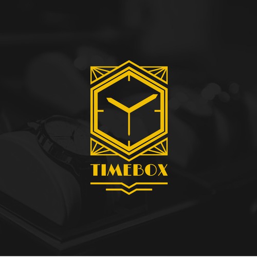 Timebox – Logo for a luxurious watches seller