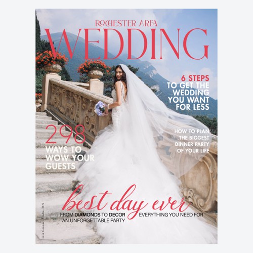 Rochester Area Wedding Magazine Cover
