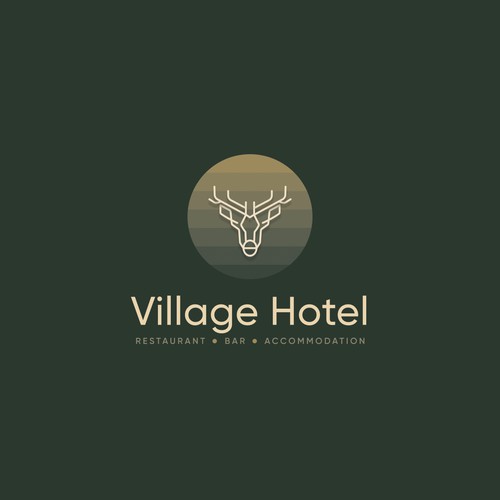 The logo for the forest hotel