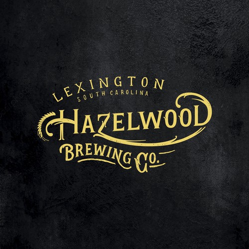 Hazelwood brewing company logotype