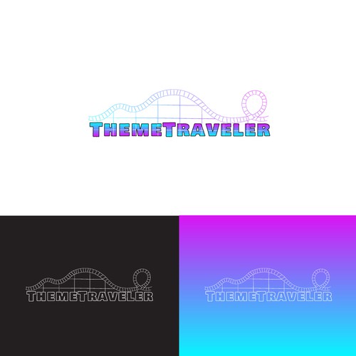 Park Amusement Travel Company Logo Design