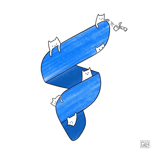 Creative logo variation for shirt