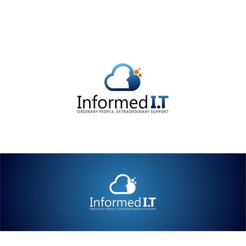 Originally designed logo for I.T Services Firm