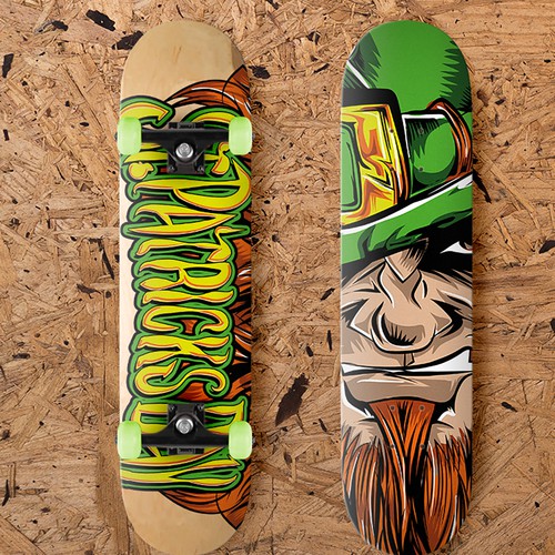 Skateboard Design Vector