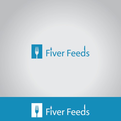 Winning Logo For Fiver Feeds.