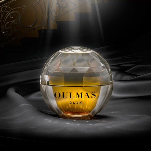 3D render of beauty product Design concept